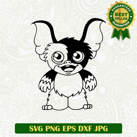 Mogwai Gremlins SVG, Gizmo SVG, Mogwai non monster SVG file