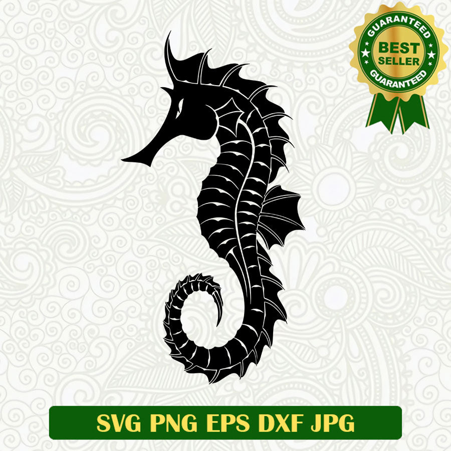 Seahorse SVG cut file