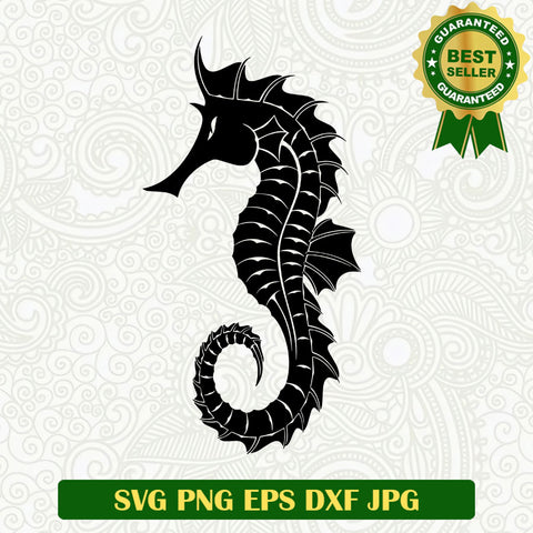 Seahorse SVG cut file, Animals sea SVG, Sea horse SVG cut file