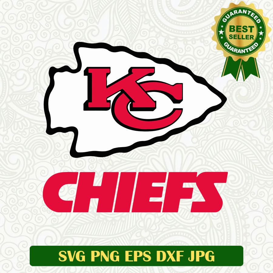 Kc Chiefs logo SVG, Chiefs footballs SVG, Kansas City Chiefs SVG