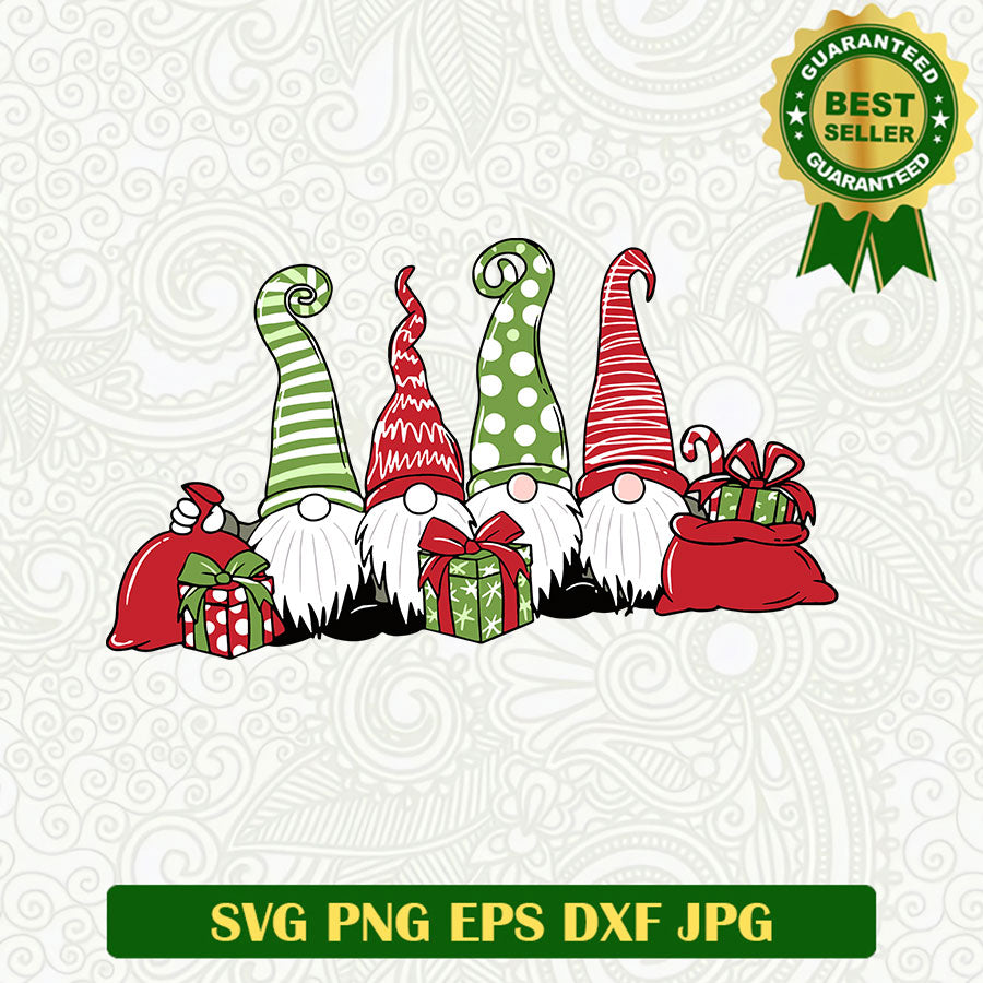 Gnomes christmas gift SVG