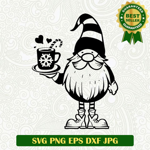 Gnomes coffee SVG, Gnomes christmas SVG files, Gnomes SVG cut file