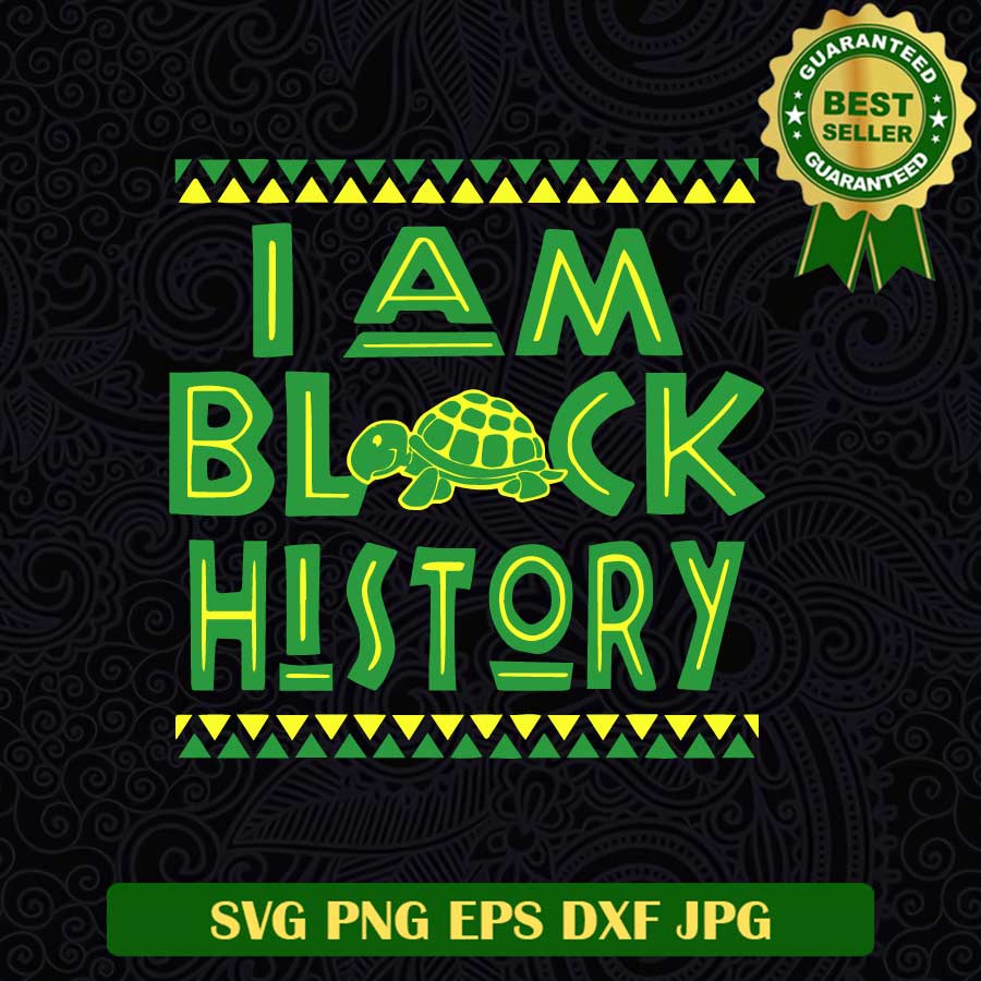 I am black history SVG