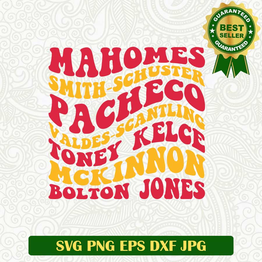 Mahomes Kelce Chiefs SVG