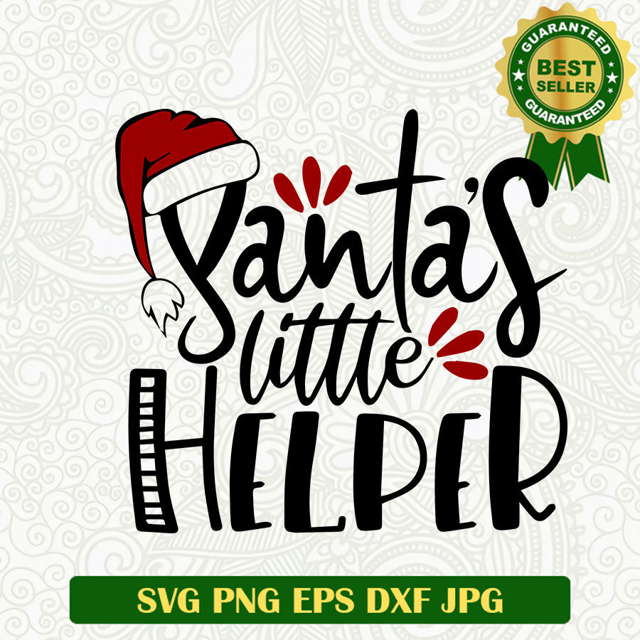 Santa's little helper SVG