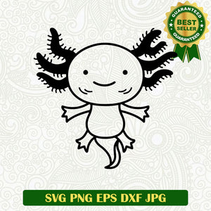 Axolotl SVG, Axolotl SVG, Baby Axolotl SVG, Axolotl SVG cut file